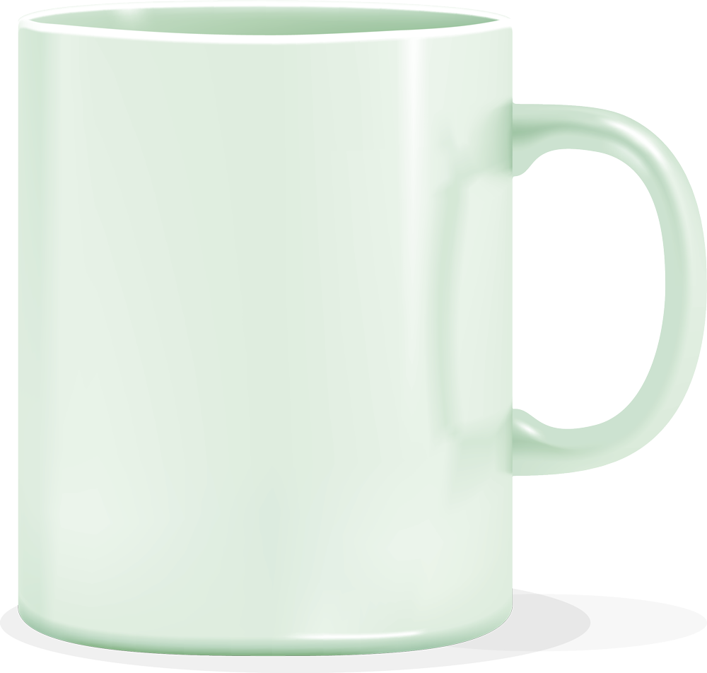 Coffee mug with logo