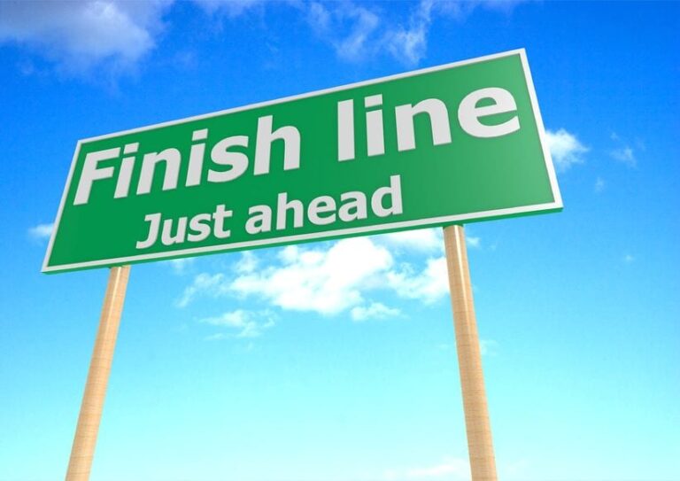 Getting to the Finish Line