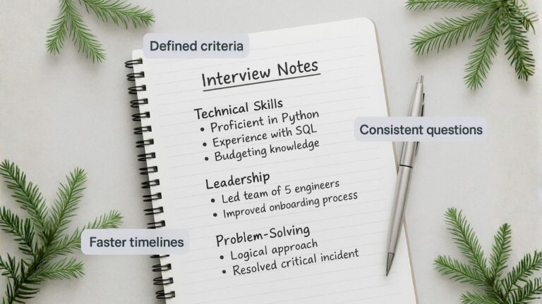 Fixing Your Interview Process: How Strong Structure Improves Hiring Outcomes