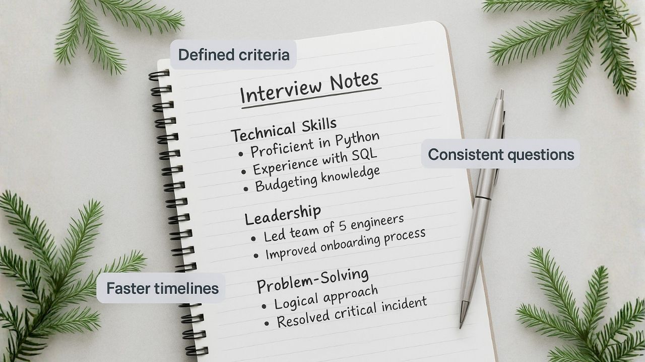 Fixing Your Interview Process: How Strong Structure Improves Hiring Outcomes