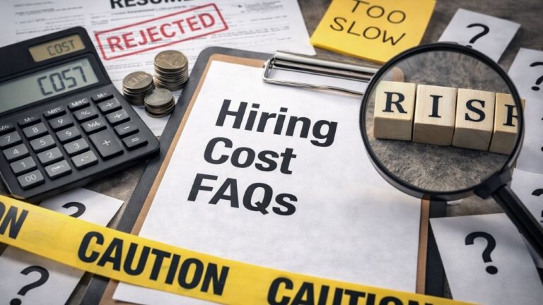 Hiring Cost FAQs: What Leaders Get Wrong About Risk, Speed, and Cost