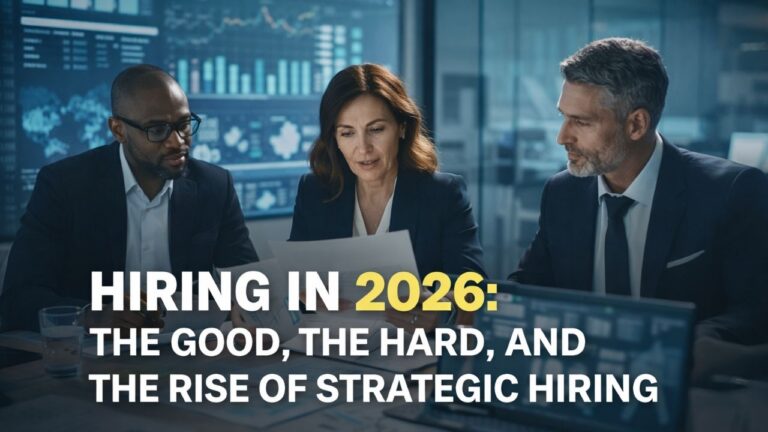Hiring in 2026: The Good, The Hard, and the Rise of Strategic Hiring