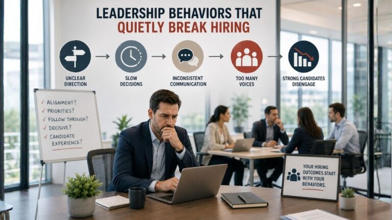 The Leadership Behaviors That Quietly Break Hiring